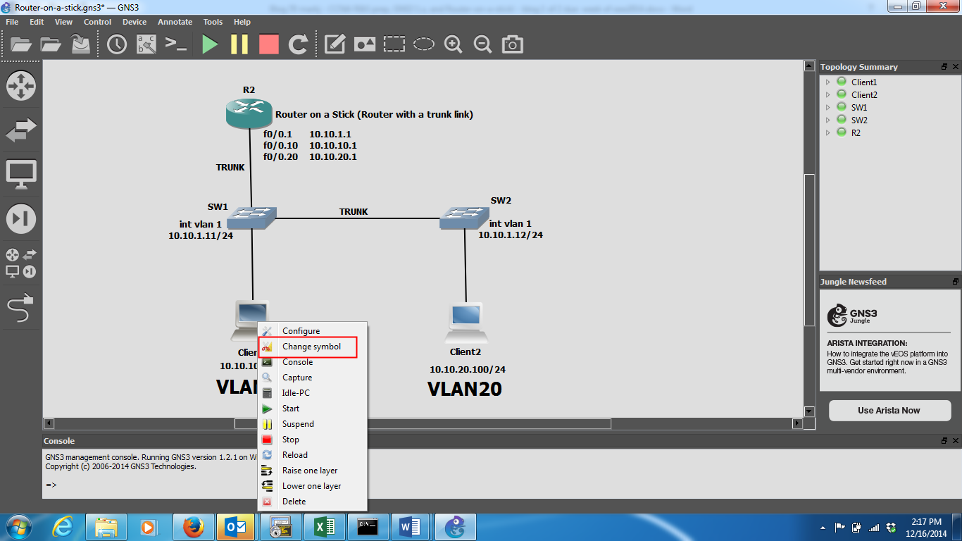 1366x768 Ccna Route Switch Prep, And Router On A Stick!