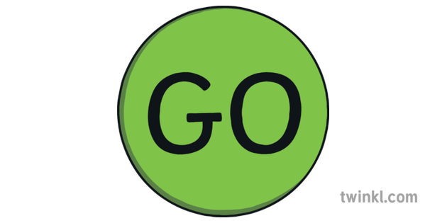 630x315 Go Button Sign Icon Controls Activities Illustration