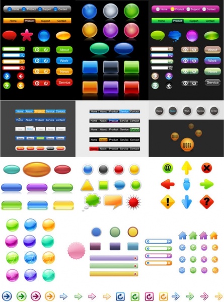 445x600 Icon Go Button Articles Vector Free Vector In Adobe Illustrator