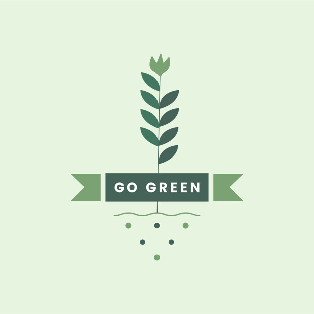 626x626 Go Green For The Environment Icon Vector Free Download