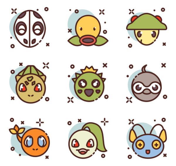 600x564 Pokemon Go Icon Packs