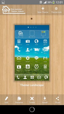 210x373 Easily Create Go Launcher Ex Themes Right On Your Android Device