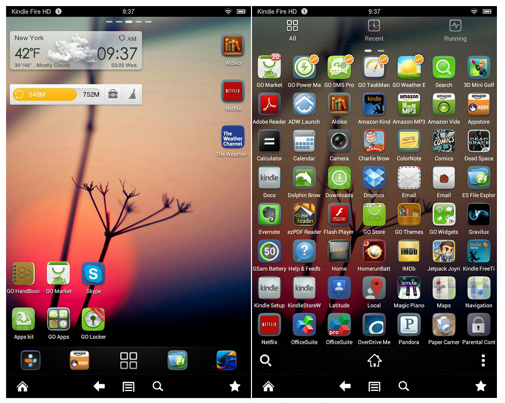 1000x798 How To Use Go Launcher On Kindle Fire Hd Without Rooting