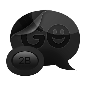 300x300 Go Sms Pro Theme Black Gloss Apk Apk Tools
