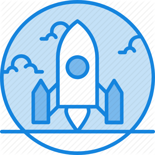 512x512 Application, Concept, Launch, Project, Ready To Go Icon, Rocket