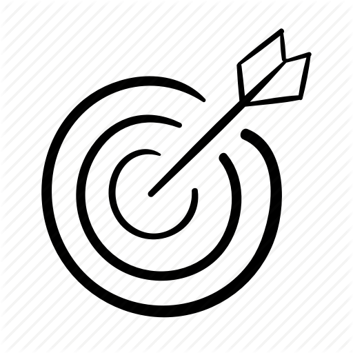 512x512 Achievement, Bullseye, Goals, Goalsetting, Handdrawn, Planning