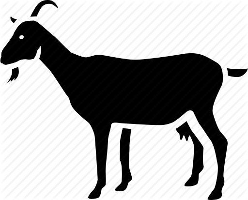 512x413 Agriculture, Animal, Farm, Goat Icon