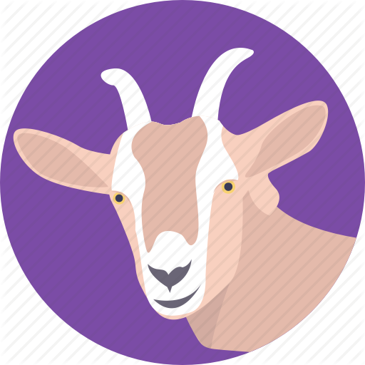 512x512 Animal, Capricorn, Domestic Goat, Domesticated Mammal, Goat Icon
