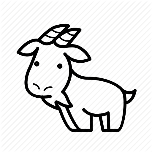 512x512 Goat Icon