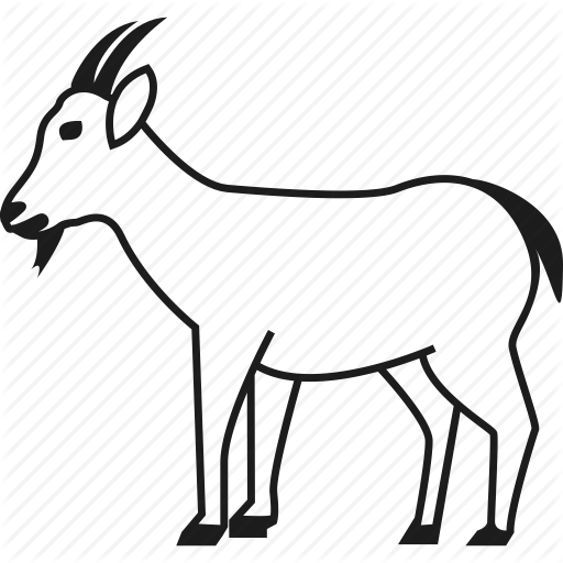 512x512 Animal, Farm, Farm Animal, Goat Icon