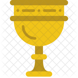 256x256 Goblet Icon Of Flat Style