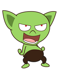 240x240 Goblin Gan Line Stickers Line Store