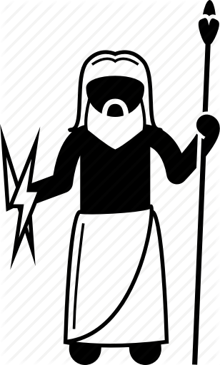 308x512 God, Greek, King, Mythology, Olympian, Thunder, Zeus Icon