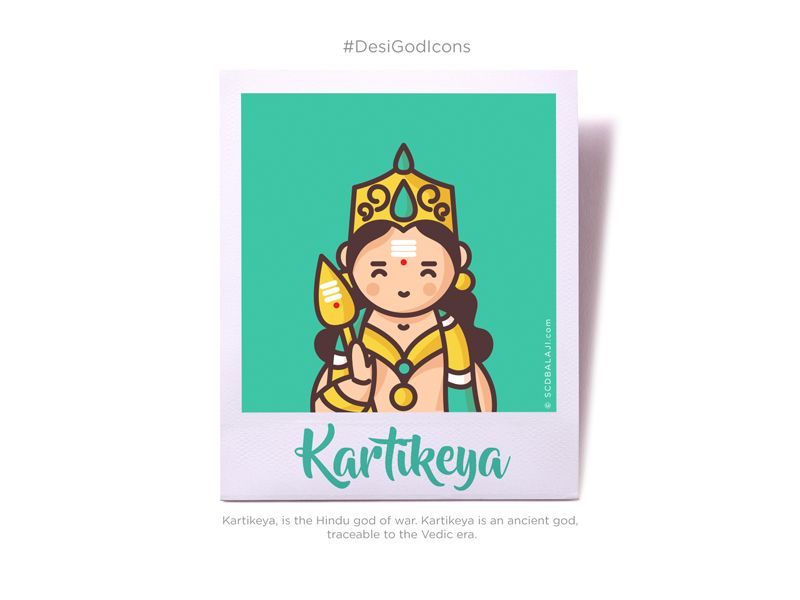 800x600 Murugan Hindu God Icon Design