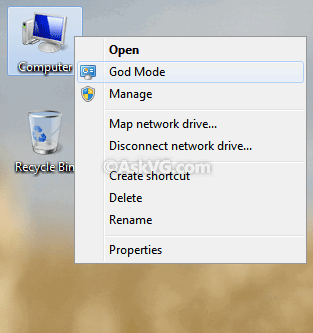 313x333 How To Add God Mode Shortcut In My Computer Context Menu