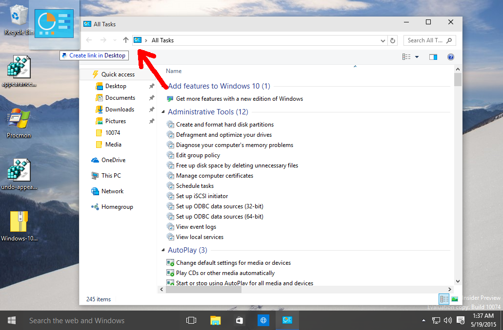 1031x678 Windows God Mode Is A Settings App Alternative