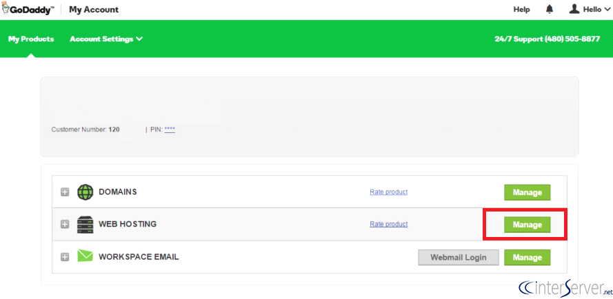 889x434 Migration From Godaddy To Interserver