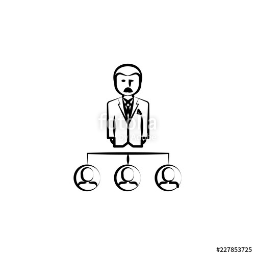 500x500 Gang, Criminal, Godfather, Mafioso Icon Element Of Crime Icon