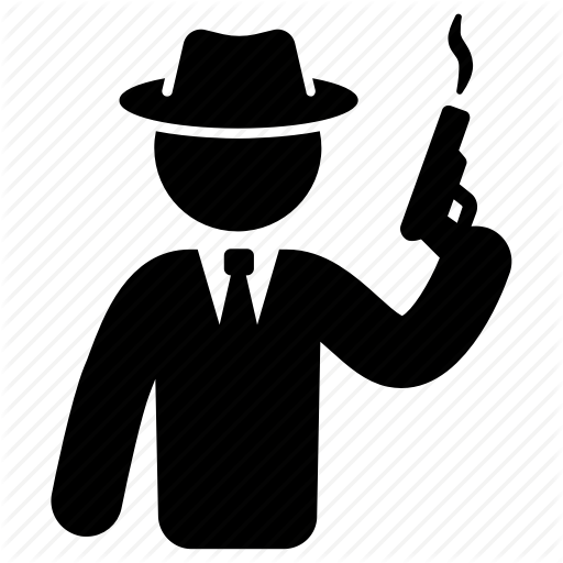 512x512 Crime, Criminal, Gangster, Godfather, Gun Icon