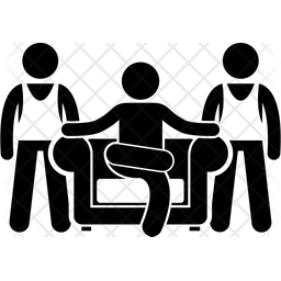 256x256 Godfather Icon Of Glyph Style