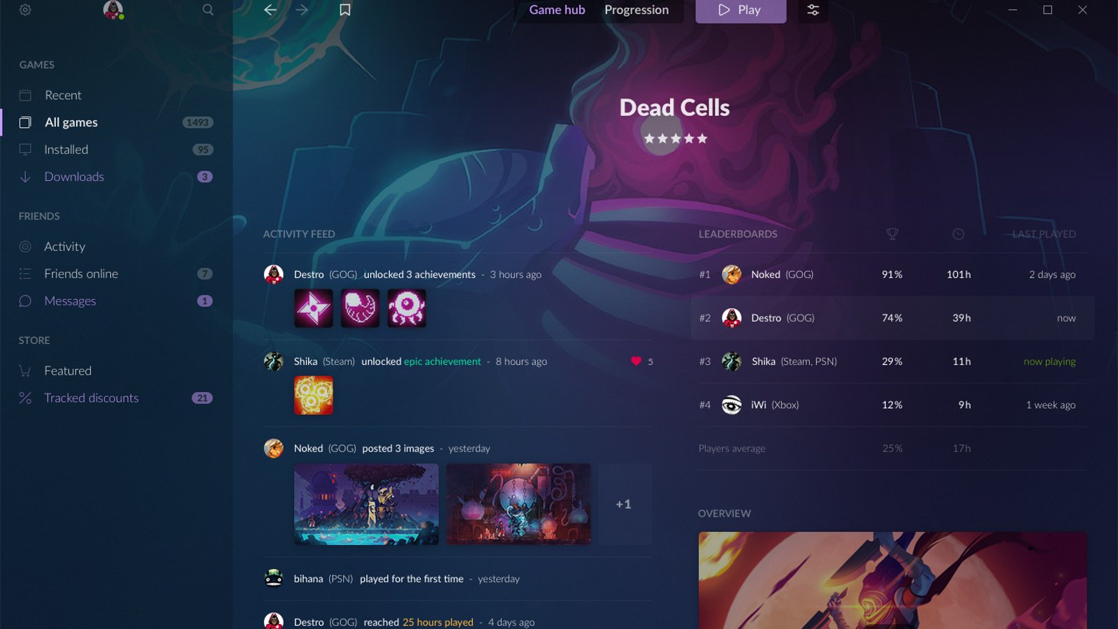 1600x900 Gog Galaxy Lets You Integrate With Other Gaming Clients