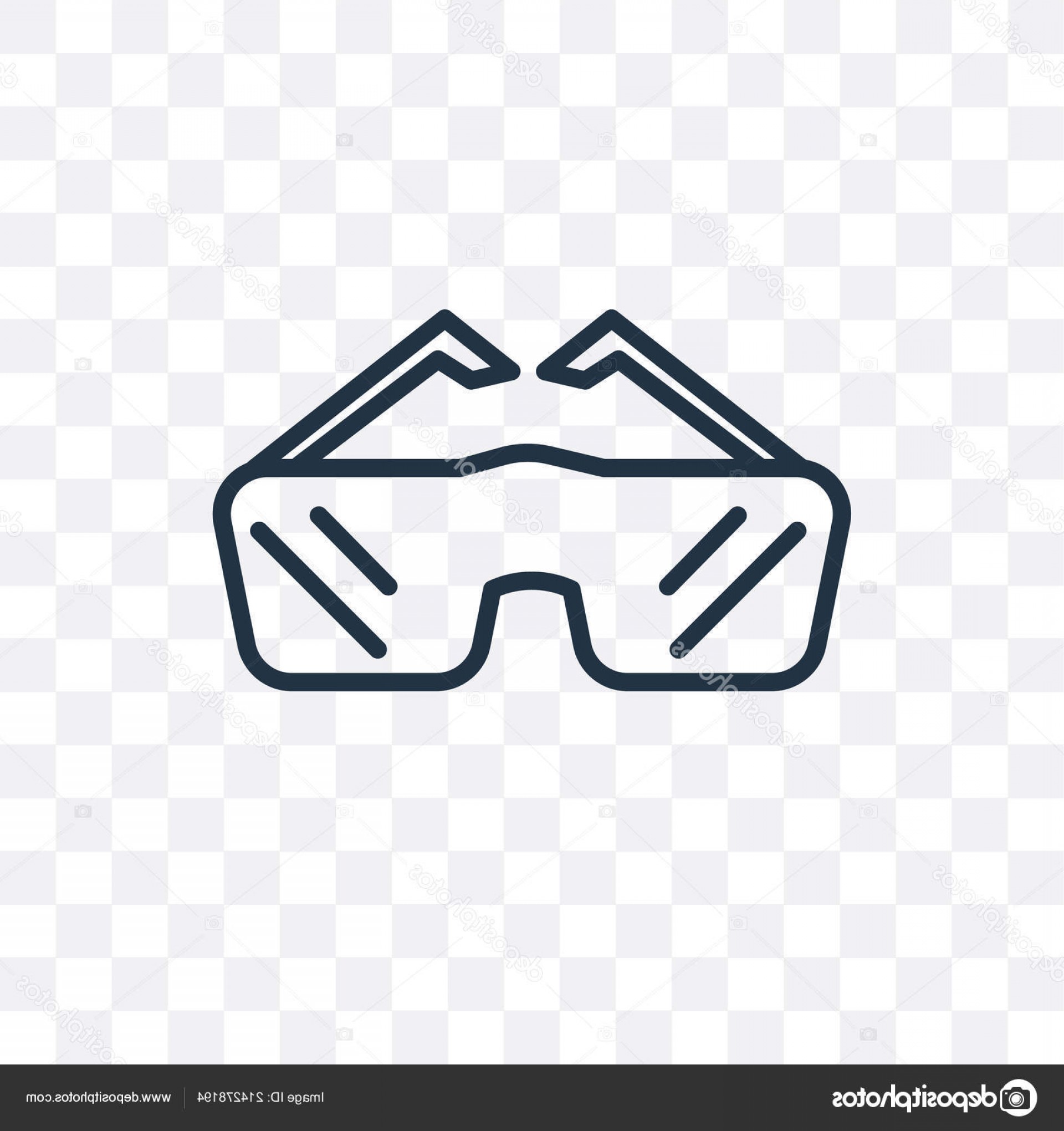 1920x2040 Stock Illustration Safety Glasses Vector Icon Isolated Catchsplace