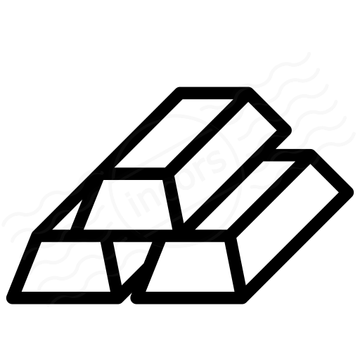 512x512 Iconexperience I Collection Gold Bars Icon