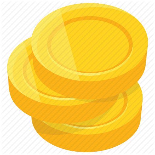 512x512 Coin Stack, Coins, Dollar Coins, Gold Coins, Pile Of Coins Icon