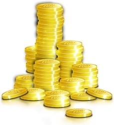 229x251 Gold Coin Vector Free Icon Download