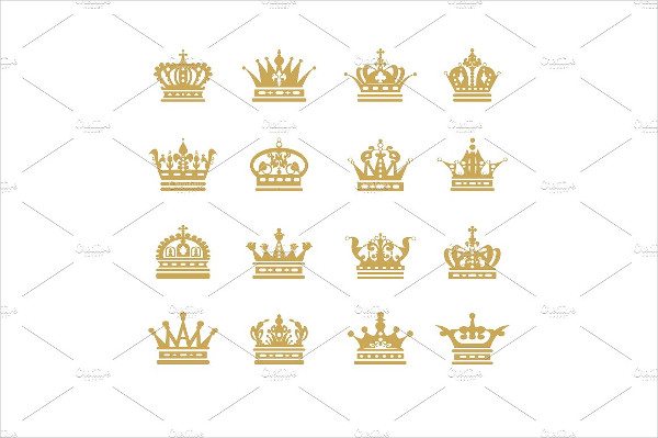 Gold Crown Icon