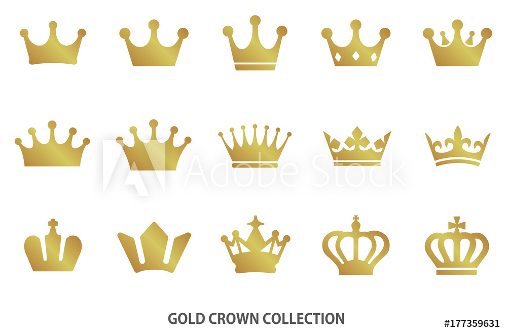 1000x662 Photo Art Print Gold Crown Icon Collection Europosters
