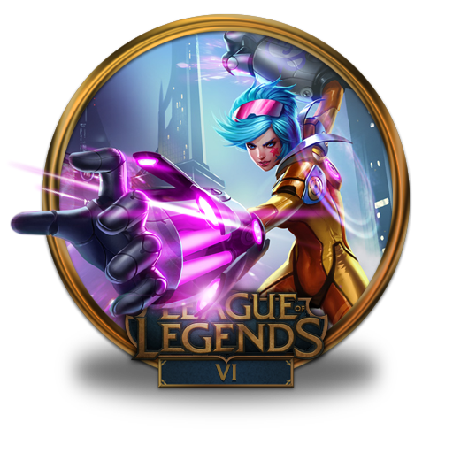 512x512 Vi, Neon, Strike Icon Free Of League Of Legends Gold Border Icons