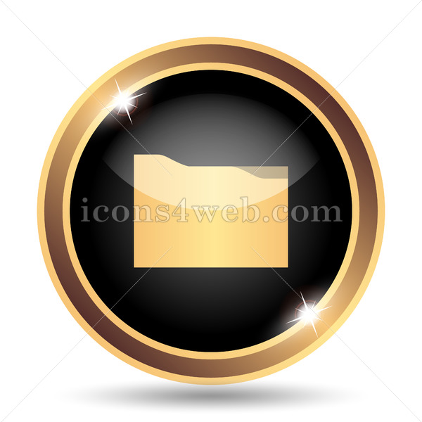 600x600 Folder Gold Icon