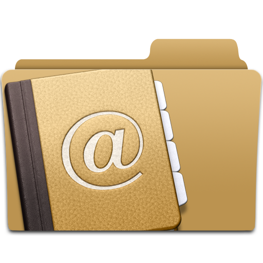 512x512 Address, Contacts, Folder Icon