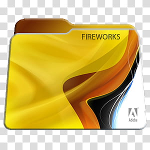 300x300 Program Folders Icon Pac, Adobe Fireworks Folder, Yellow
