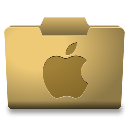 256x256 Yellow Mac Icon