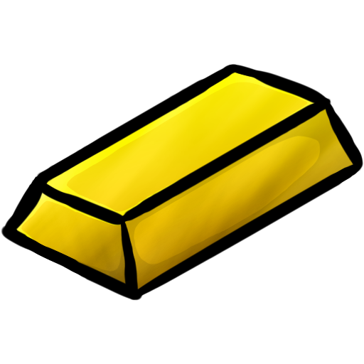 512x512 Gold Ingot Icon Minecraft Iconset