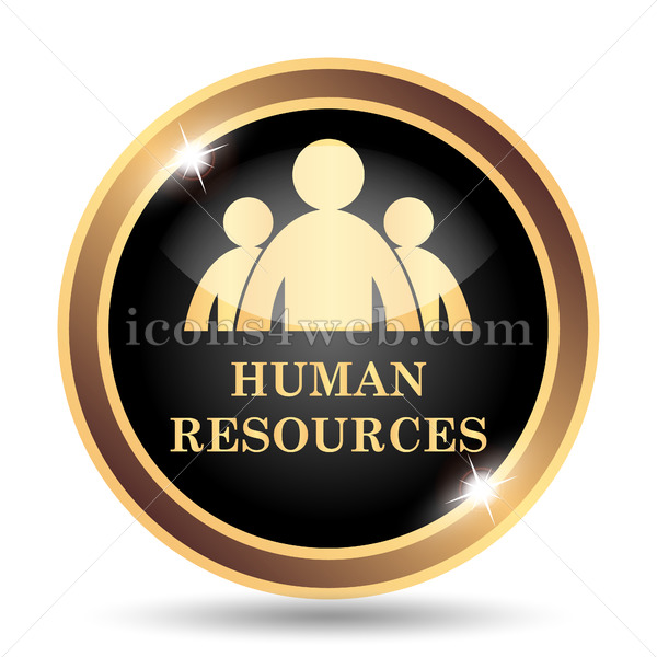 600x600 Human Resources Gold Icon