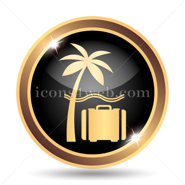 600x600 Vacation Gold Icon