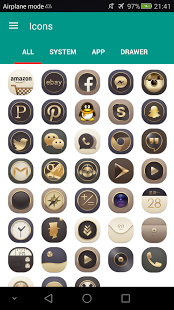 174x310 Gold Icon Pack Apk