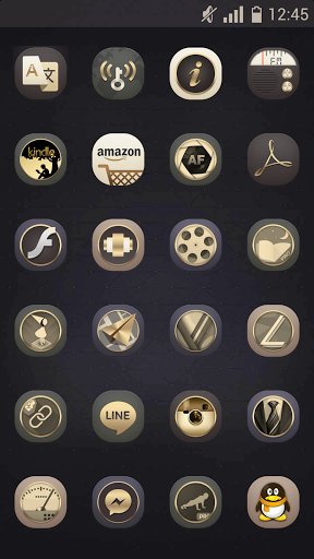 288x512 Gold Icons Pro Cool Icon Pack Apk