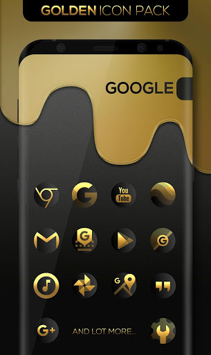 305x512 Golden Icon Pack Apk