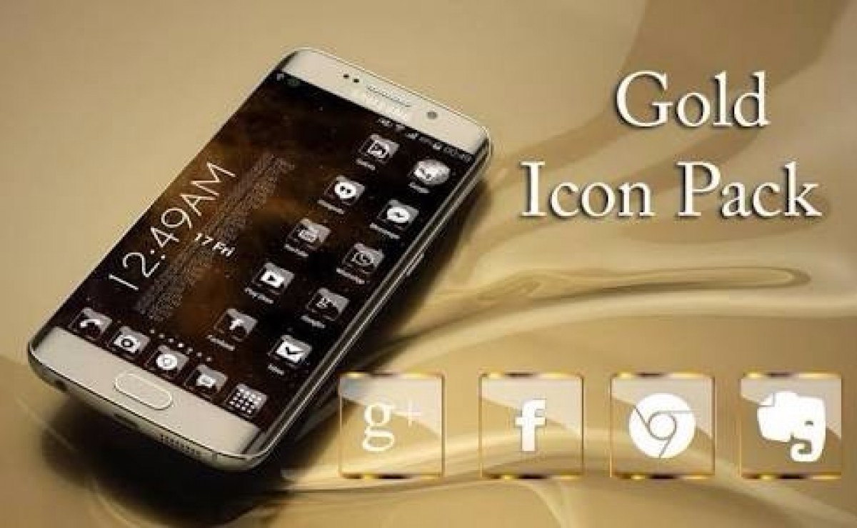 1200x739 Golden Glass Nova Icon Pack