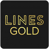 170x170 Lines Gold