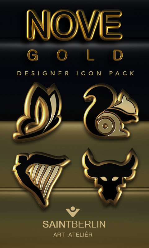 480x800 Nove Gold Hd Icon Pack Download Apk For Android