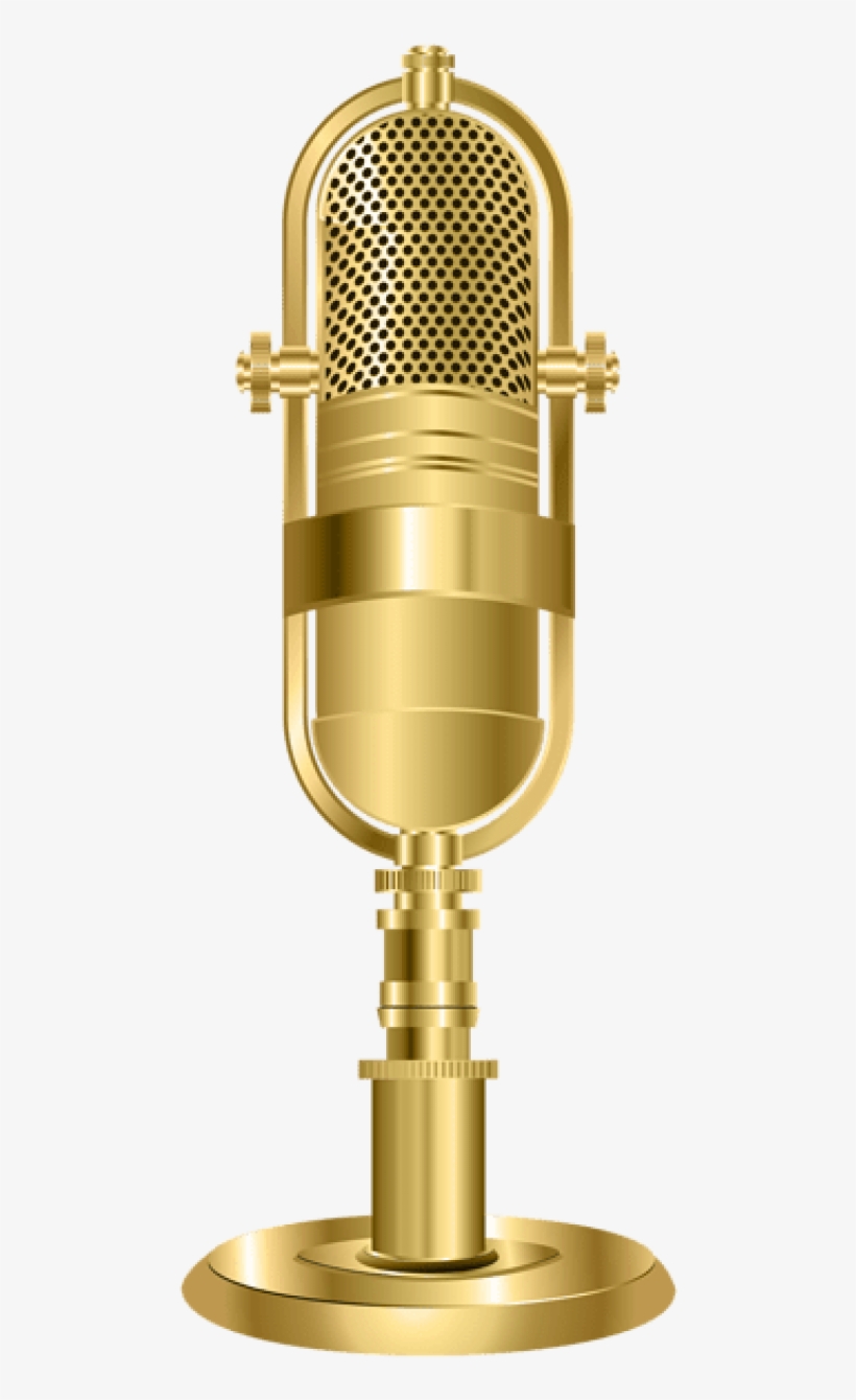 820x1340 Free Png Download Studio Microphone Gold Png Images