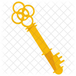 Gold Key Icon Of Flat Style 256x256 Gold Key Icon Of Flat Style