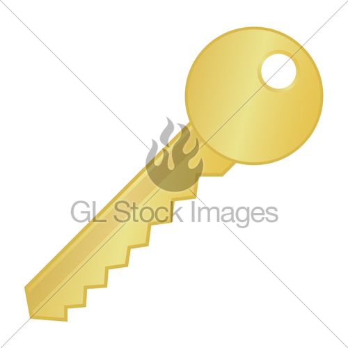 Gold Key Icon Gl Stock Images 500x500 Gold Key Icon Gl Stock Images