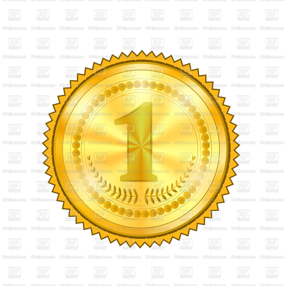 1200x1200 Champion Award Gold Medal Icon Vector Image Of Icons And Emblems