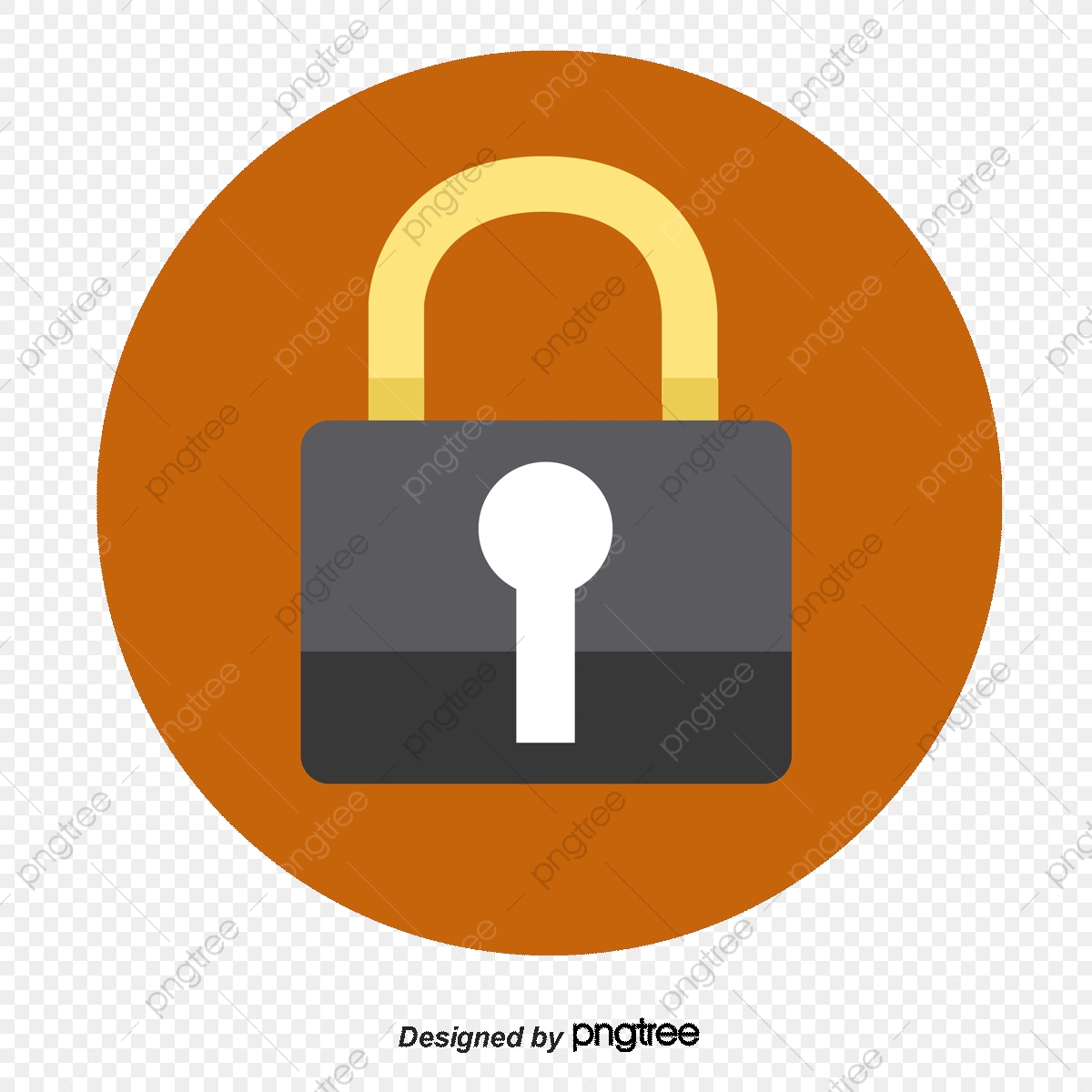 1200x1200 Round Business Icon Image Download, Icon, Gold, Phone Png